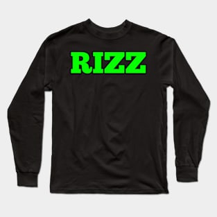 Rizz Green Long Sleeve T-Shirt